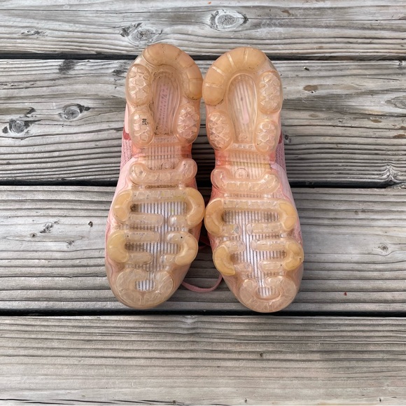 Women Nike Air VaporMax Flyknit 2 Rust Pink Running Shoes Sneakers - Picture 8 of 9
